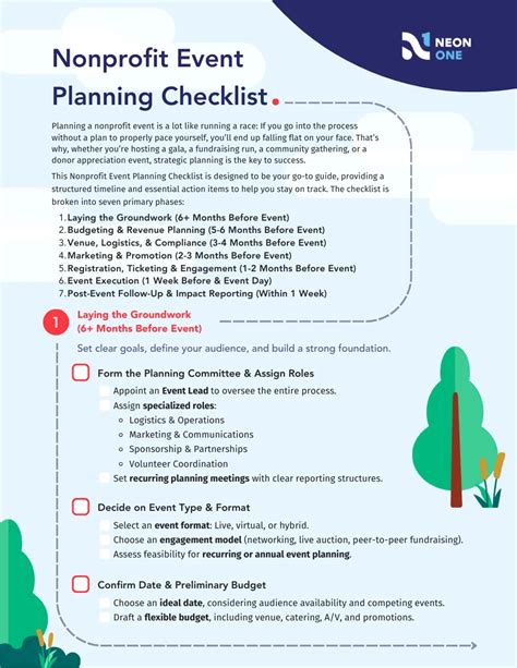 nonprofit event planning checklist|non profit event planning companies.